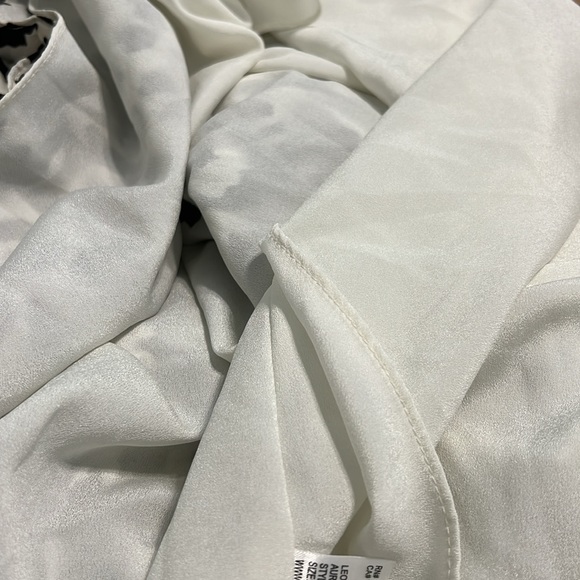 Yumi Kim Chic Black and White Leopard Print ivory aura maternity Dress size M - Picture 7 of 11